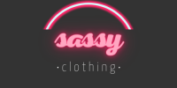 Boutique logotype feminine Logo fashion Neon